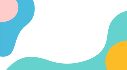 abstract fluid pattern blue background with copy space