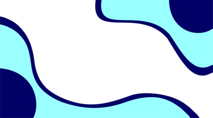 abstract background with blue fluid and wave pattern