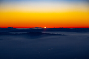Sunrise on top of Haleakalā