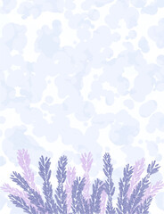 soft pastel blue purple colorful abstract illustration, background, wallpaper, card invitation design