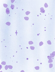 soft pastel blue purple colorful abstract illustration, background, wallpaper, card invitation design