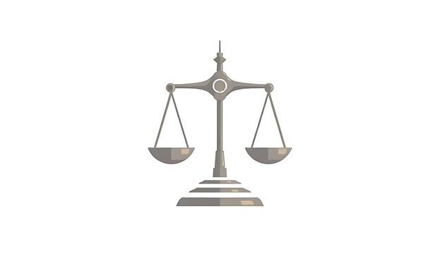 ornate brass scales of justice on a wood surface, detailed symmetrical scales, decorative engraved pattern, finely crafted metalwork, balanced weighing instrument, vintage judicial law symbol, 4K 