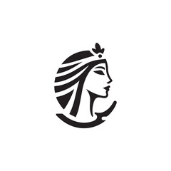 Egypt lady logo
