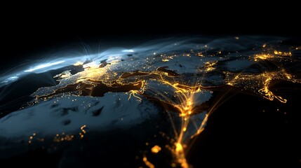 Global Network Europe Asia Connection