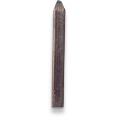 A wooden pencil with a sharpened point, ideal for writing or drawing.