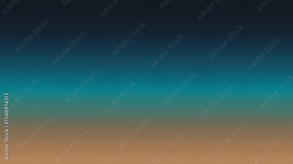 Wall mural gradient background with smooth transition from dark blue to brown for diverse creative projects