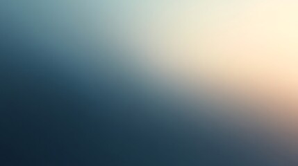 Fototapeta premium Abstract gradient background with blue and beige tones for modern designs and templates