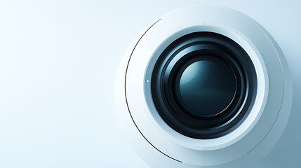 Modern Circular Device with Central Lens