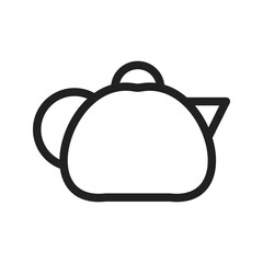Kettle icon vector image. Suitable for mobile apps, web apps and print media.