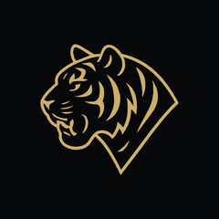 A creative and bold animal logo design featuring a stylized animal illustration combined with modern typography. The logo conveys strength, energy, and uniqueness, making it perfect for pet brands, wi