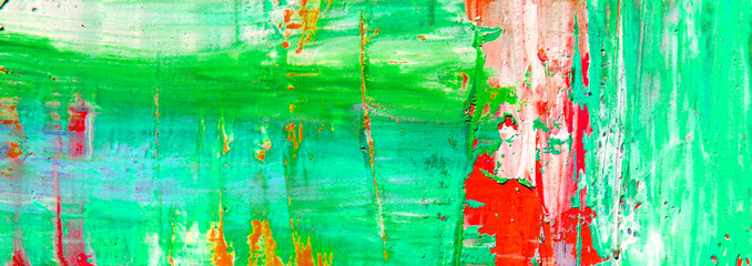 abstract colorful background with oil paint