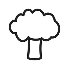 Tree I icon vector image. Suitable for mobile apps, web apps and print media.