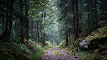 Fototapeta premium Rainforest illustration