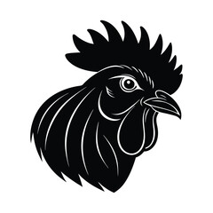 rooster vector illustration