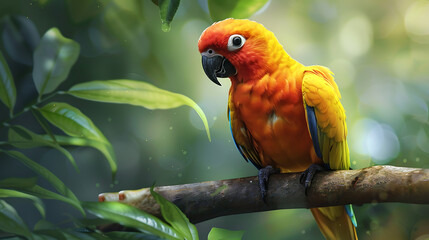 beautiful parrot
