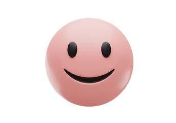 Fototapeta premium Isolated Smiling Emoji