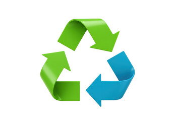 Isolated Recycling Symbol Environmental Protection