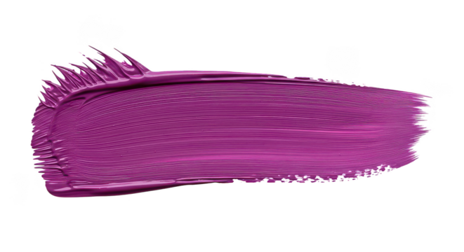 Purple paint stroke