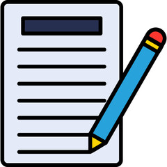 Notes Vector Icon Design