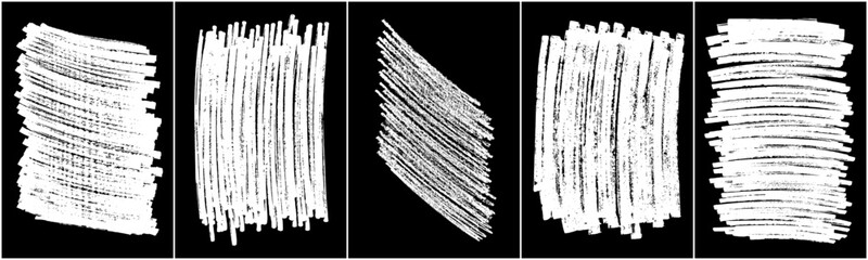 Сhalk texture vector. Сrayon doodle effect. Chalk background set. Illustration, Eps 10.