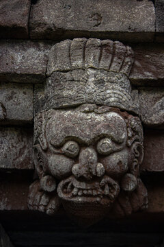 sukuh temple or candi sukuh, reliefs at sukuh temple.Ancient erotic Candi Sukuh-Hindu Temple on central Java, Indonesia. the temple is Javanese Hindu temple located mount lawu