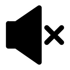 Clean solid vector icon volume for user interface design. Ideal for web dashboards, mobile apps, UI kits, and prototypes. Scalable SVG format for easy integration in digital projects.