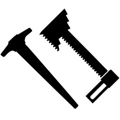 Pair of Carpenter Hammers for Construction and Repair Jobs