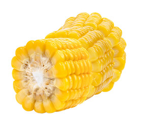 ear of corn, isolated on transparent background