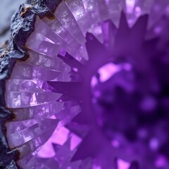 Close up background of amethyst stone