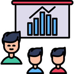 Training Vector Icon Design