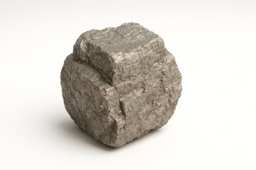 Close-Up Macro Photograph of Pure Lanthanum Metal Surface