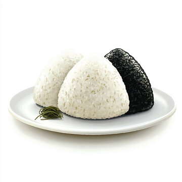 an onigir rice ball