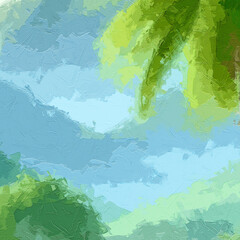 Various oil paintings, flowers, roses, peonies, flowers, birds, hens, countryside, plum blossoms, deer, plum blossom scenery, swans, streams