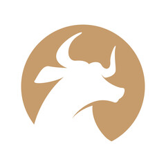 Bull Head Logo Design