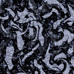 absract seamless patterns