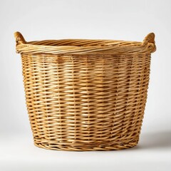 Round Wicker Storage Basket