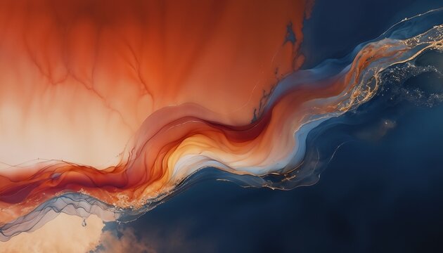 Dynamic Abstract Artwork - Tibetan Losar Festival