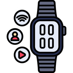 Smartwatch Vector Icon Design