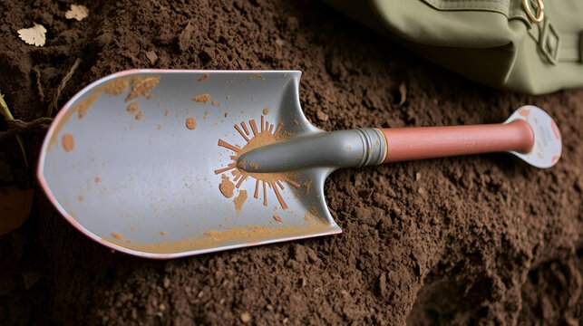 Vintage Military Entrenching Shovel.