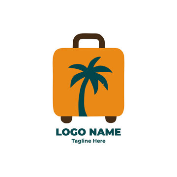 Travel logo branding for global journey tour vector template modern design symbol for travel agency business and company identity