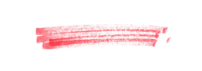 Anstreichen oder Markierung mit einem roten Stift