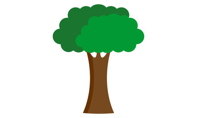 simple tree vector logo