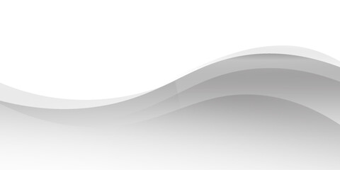 Vector gray line background curve element with white space for text and message design, overlapping layers, vector, modern abstract design vector. eps 10