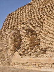 The Step Pyramid of Djoser at the Saqqara Necropolis in Egypt