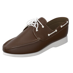 Men's sneaker shoe casual footwear 3d realistic high quality render