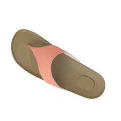 WOMEN'S FLAT HEEL SANDAL high quality 3d realistic rendering