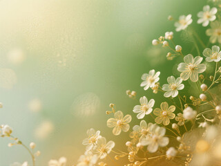 spring flowers background