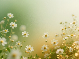 meadow with flowers