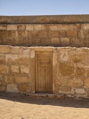 Tomb in the Saqqara Necropolis in Egypt