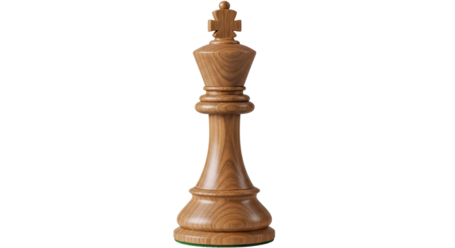 Isolated Chess King